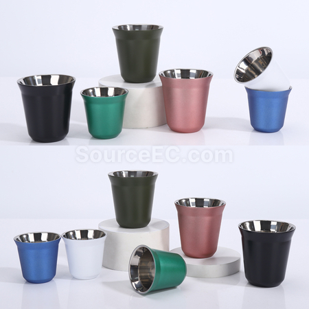 Customization 304 Stainless Steel Eggshell Cup Corporate Gifts