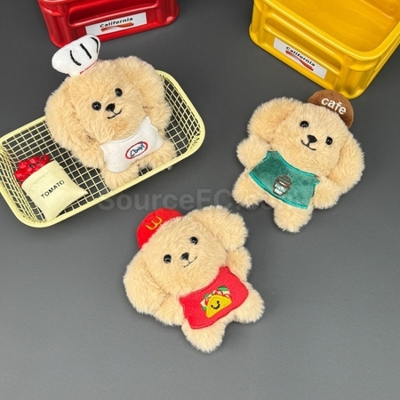 Customization Puppy plush doll pendant Corporate Gifts