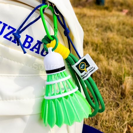 Customization Badminton pendant keychain Corporate Gifts