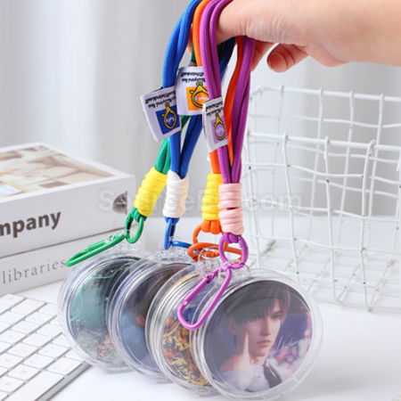 Customization Transparent acrylic badge itabag pendant storage box Corporate Gifts