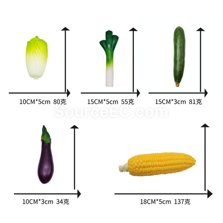 Customization Corn and Eggplant Squishy Stress Relief Toy Corporate Gifts