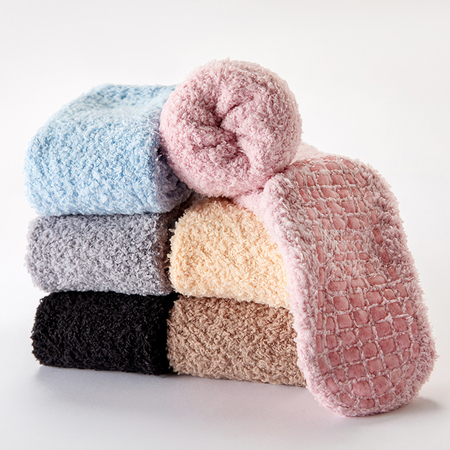 Customization Non-Slip Coral Fleece Floor Socks Corporate Gifts
