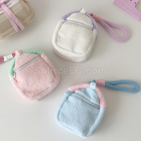 Customization Plush small house transparent doll bag storage bag Corporate Gifts