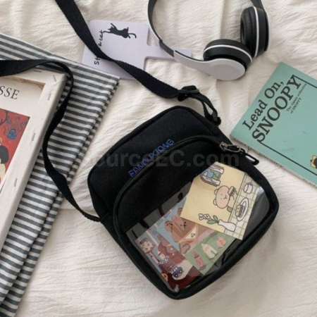 Customization Transparent crossbody badge pain bag storage bag Corporate Gifts