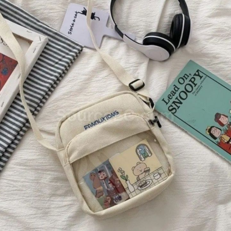 Customization Transparent crossbody badge pain bag storage bag Corporate Gifts