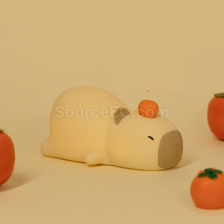 Customization Papa Capybara Patting Night Light Corporate Gifts