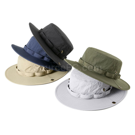 Customization Wide-brim sun protection quick-drying sunshade bucket hat Corporate Gifts