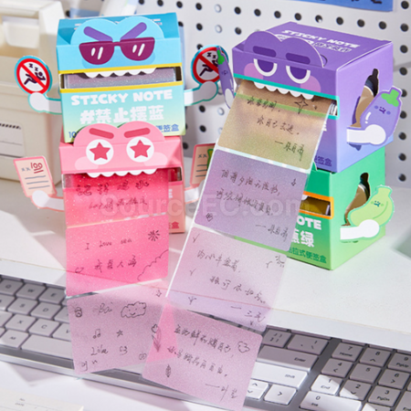 Customization Pull-out transparent sticky note Memo paper Corporate Gifts
