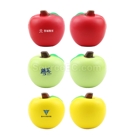 Customization Apple stress ball squeeze toy Corporate Gifts