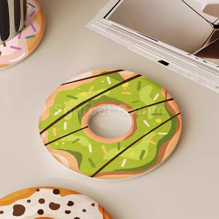 Customization Donut-shaped diatom mud coasters Corporate Gifts