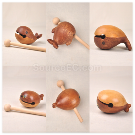 Customization Stress-Relieving Wooden Fish Corporate Gifts