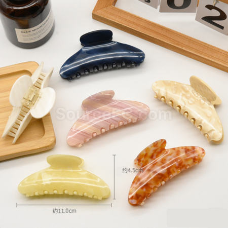 Customization Custom acetate claw hair clips Corporate Gifts
