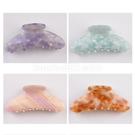 Customization Custom acetate claw hair clips Corporate Gifts