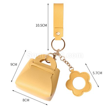Customization Creative Makeup Mirror Earphone Bag Keychain Corporate Gifts