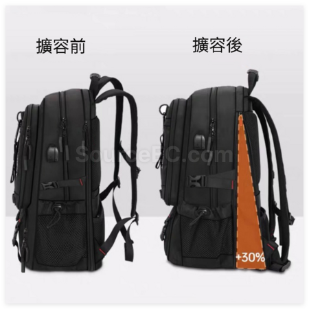 Customization Extra-Large Capacity Expandable Backpack Corporate Gifts