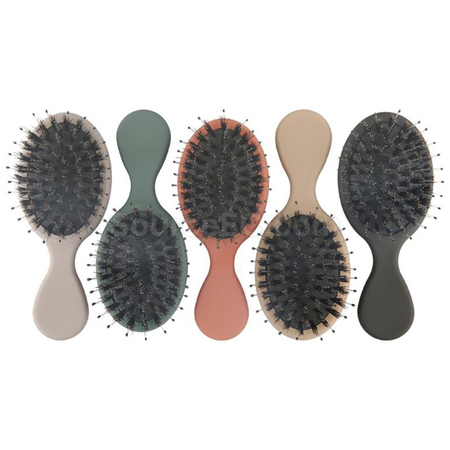 Pig bristle air cushion comb