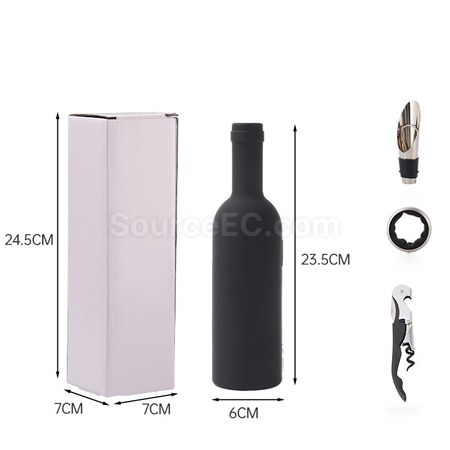 Customization Red Wine Bottle Opener Set Corporate Gifts