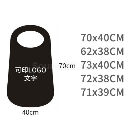 Customization Disposable Apron without Straps Corporate Gifts