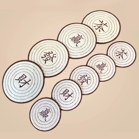 Customization Luffa Sponge Cup Mat Corporate Gifts