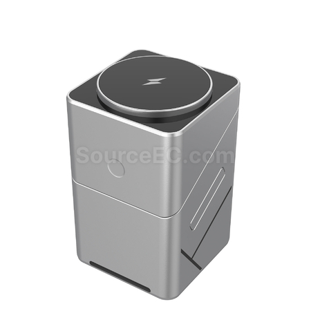 Customization Rubik's Cube Rotating 3-in-1 Wireless Charging Corporate Gifts