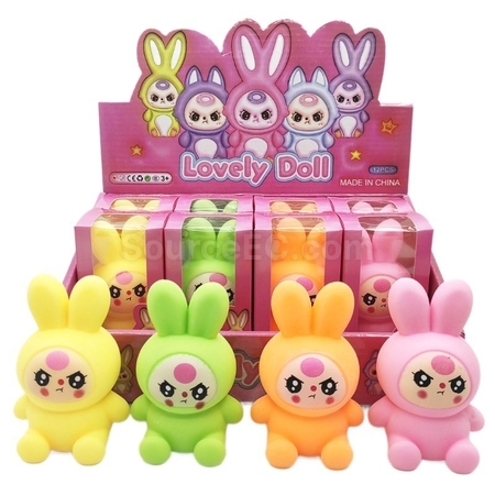 Customization Rabbit squeeze decompression toy Corporate Gifts