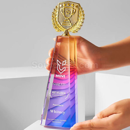 Customization Crystal Trophy Corporate Gifts