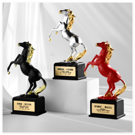 Creative Horse-Shaped Trophy