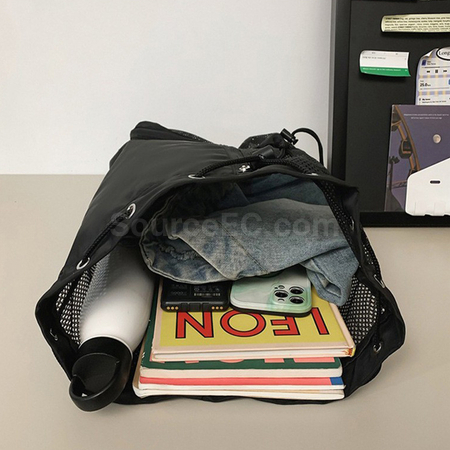 Customization Lightweight Portable Multi-Purpose Drawstring Fitness Backpack Corporate Gifts