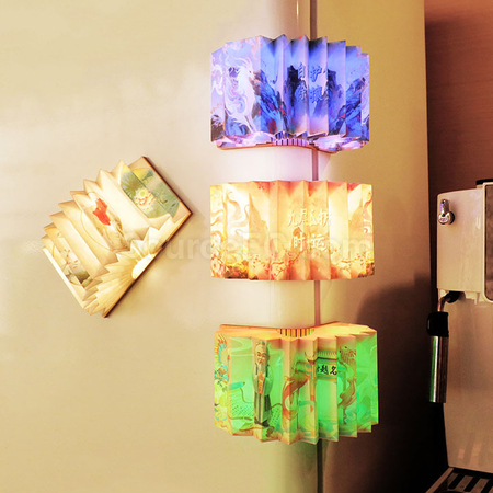 Customization Book Lamp Refrigerator Sticker Corporate Gifts