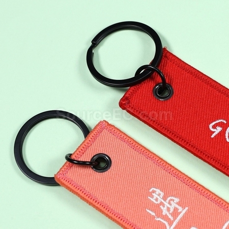 Customization Customizable Embroidered Keychains Corporate Gifts