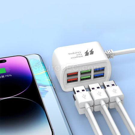 Customization Portable Desktop Multi-Port Charger Corporate Gifts