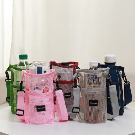 Customization Mesh crossbody cup sleeve Corporate Gifts