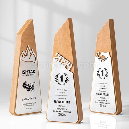 Customization Solid Wood Award Corporate Gifts
