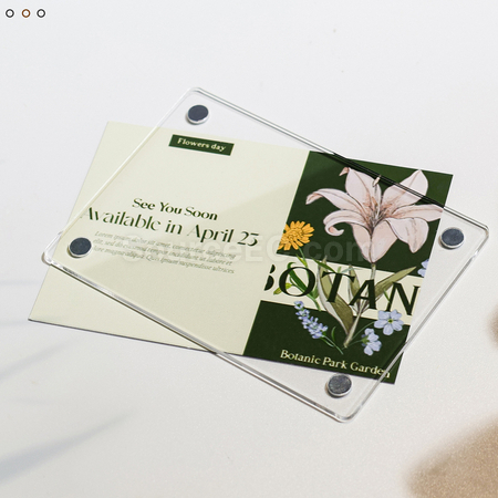 Customization Acrylic Small Card Photos, Photo Frames, Refrigerator Magnets Corporate Gifts