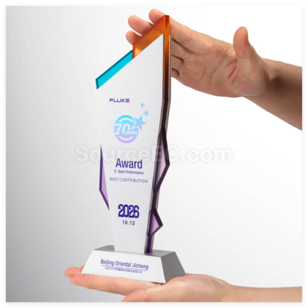 Customization Metal Crystal Creative Trophy Corporate Gifts