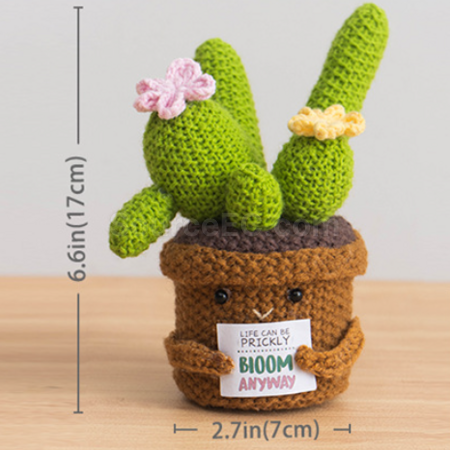 Customization Knitted flower plant pot Corporate Gifts