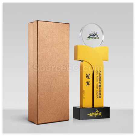 Customization Metal Crystal Trophy Corporate Gifts
