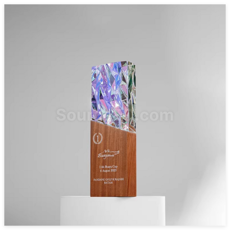 Customization Iridescent Crystal Trophy Corporate Gifts
