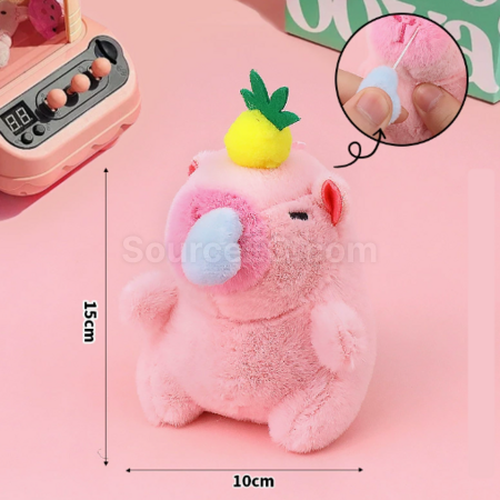 Customization Capybara plush doll keychain Corporate Gifts