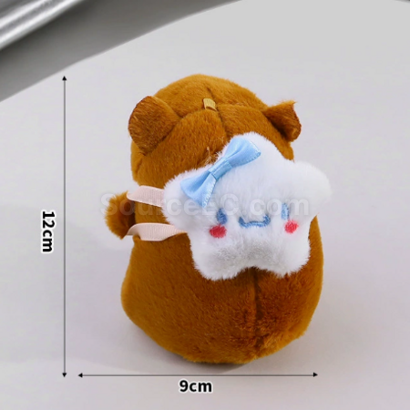Customization Capybara plush doll keychain Corporate Gifts