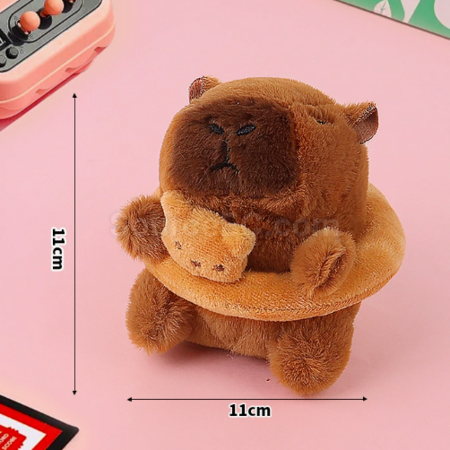Customization Capybara plush doll keychain Corporate Gifts