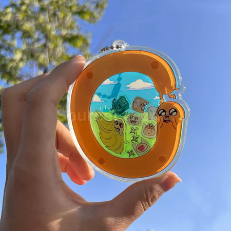 Acrylic Rocking Key Chain
