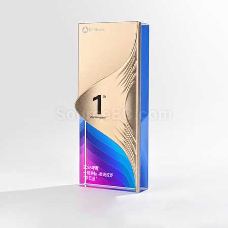 Customization Metal crystal trophy Corporate Gifts