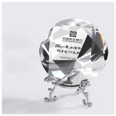 Customization Creative Diamond Crystal Trophy Corporate Gifts