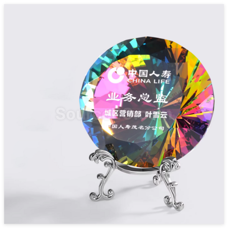 Customization Creative Diamond Crystal Trophy Corporate Gifts