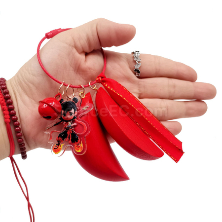 Customization Mazu Cultural and Creative Holy Grail Pendant Corporate Gifts