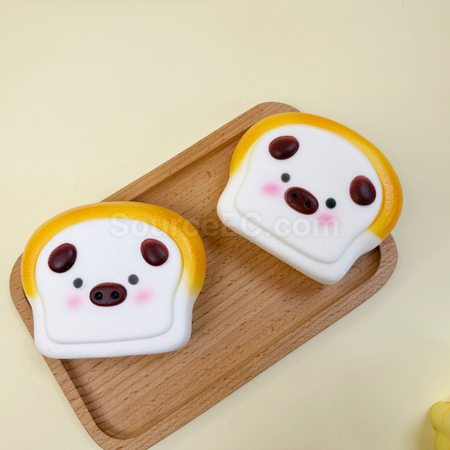 Customization Toast Little Pig Squishy Stress Relief Toy Corporate Gifts