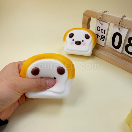 Customization Toast Little Pig Squishy Stress Relief Toy Corporate Gifts
