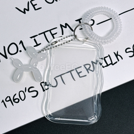 Customization Transparent sliding cover card holder Corporate Gifts