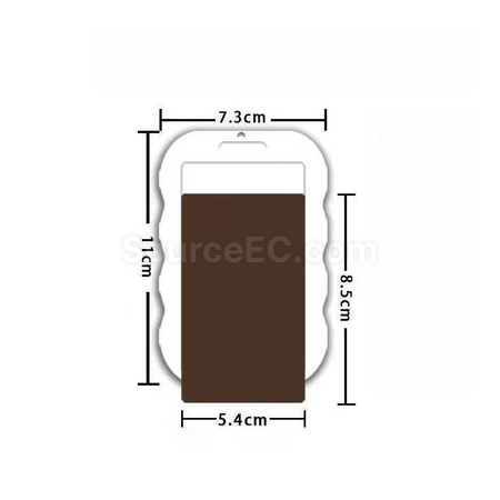 Customization Transparent sliding cover card holder Corporate Gifts